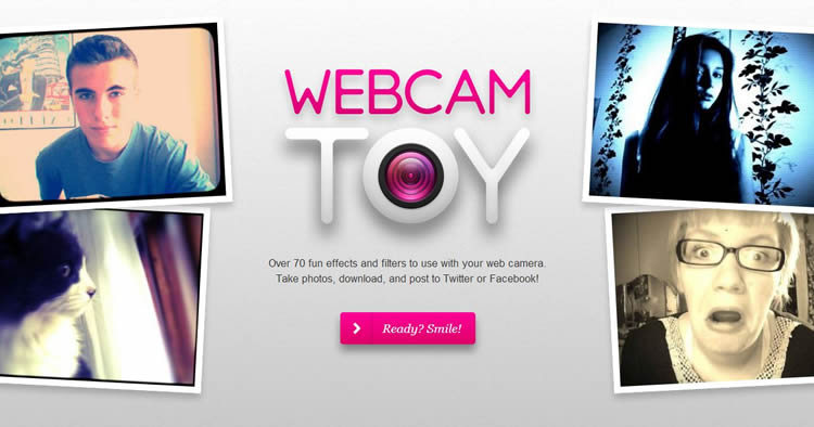 Webcam Toy is an inspiring HTML5 Website