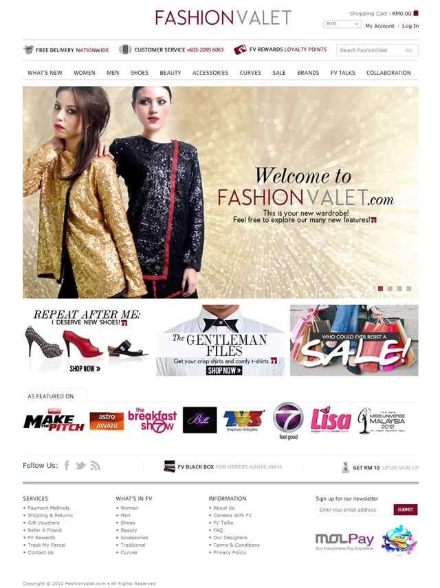  Fashion  Valet  Sweetmag Wordpress Web Design Magento 